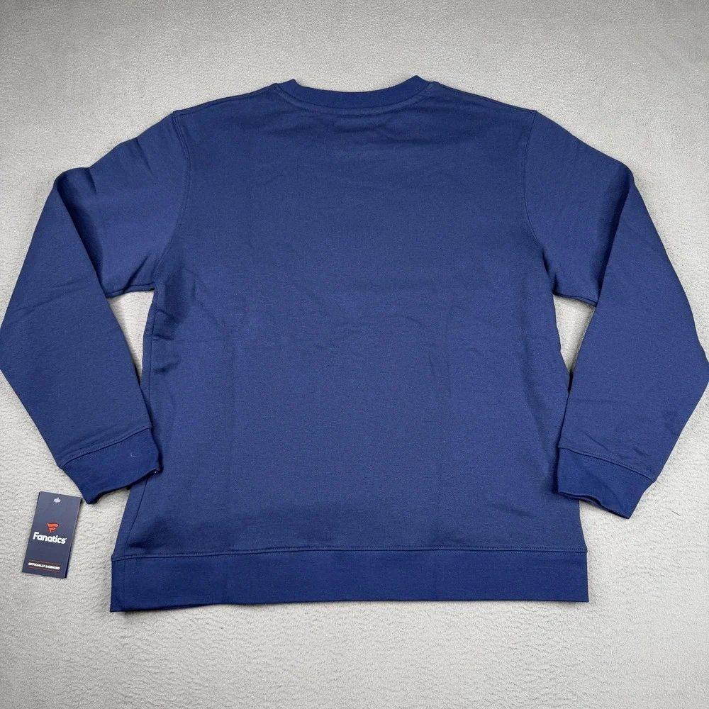 Houston Astros Sweatshirt Mens XL Blue MLB Baseball Fanatics Crewneck NEW
